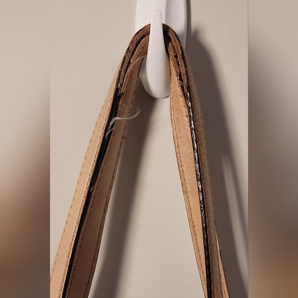 C - Michael Kors Jet Set brown monogram Vegan leather handbag - Picture 2 of 14